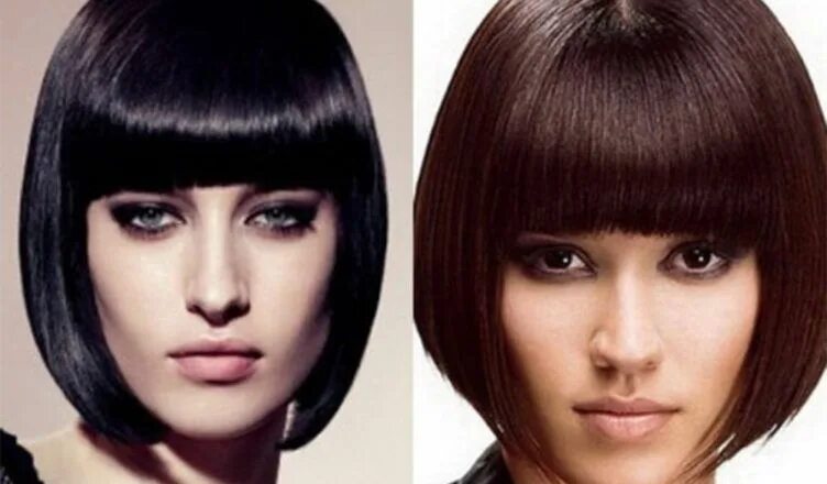 Каре с прямой челкой фото Pin on Hairstyles 2024