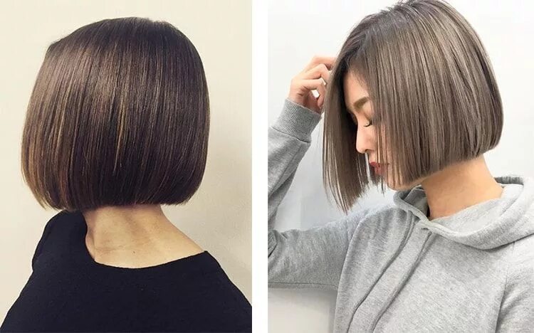Каре с ровным срезом фото Стрижка каре - все виды (фото) Bob hairstyles, Hair makeup, Hair styles