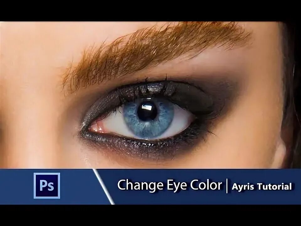 Каре серые глаза фото Photoshop CC Tutorial How to Change Eye Color Easy Way Ayris Tutorial - YouTube
