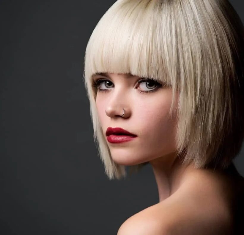 Каре стрижка 2024 год с челкой Top 28 Absolutely Voguish Straight Hairstyles 2024