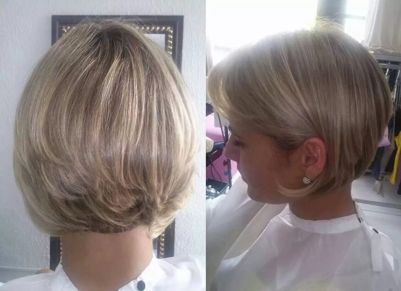 Каре стрижка 2024 женская на тонкие волосы Pin em Hair, Nails & Make Up