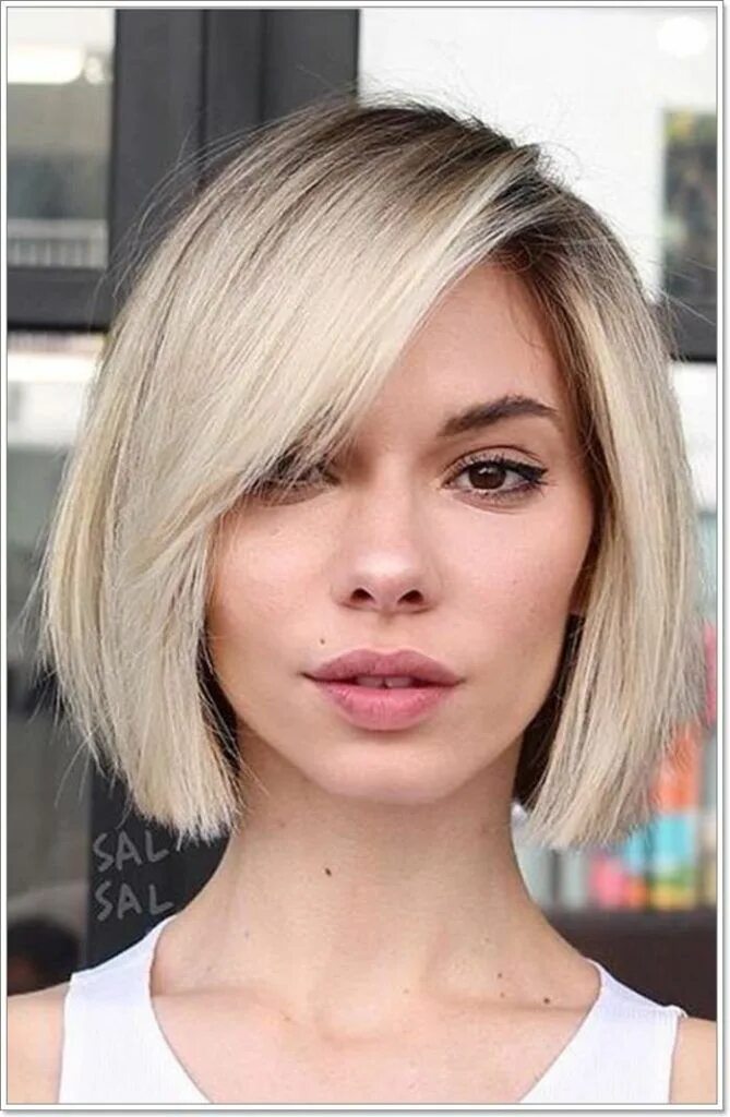 Каре стрижка 2024 женская на тонкие волосы 89 Stunning Stacked Bob Ideas To Make You Fall in Love Stacked bob hairstyles, S