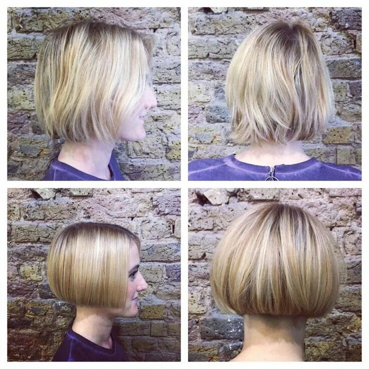 Каре стрижка перевод Lovely sleek lip length bob with undercut nape. Model hair, Short hair styles, H