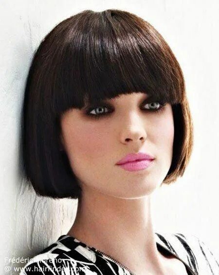 Каре стрижка с челкой на короткие волосы Pin on hair style Short hair styles, Short bob hairstyles, Bob hairstyles