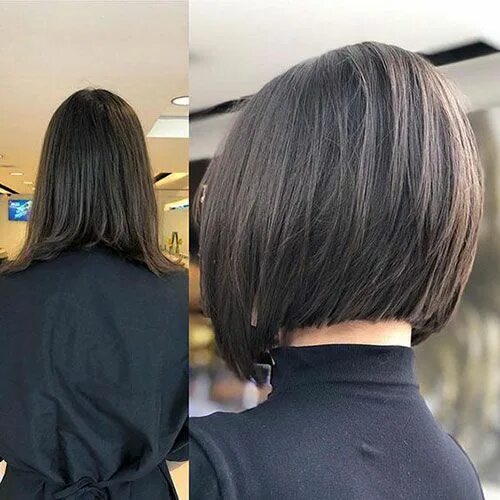 Каре стрижка с челкой сзади Frisuren 2020, Hochzeitsfrisuren, Nageldesign 2020, Kurze Frisuren Wavy bob hair