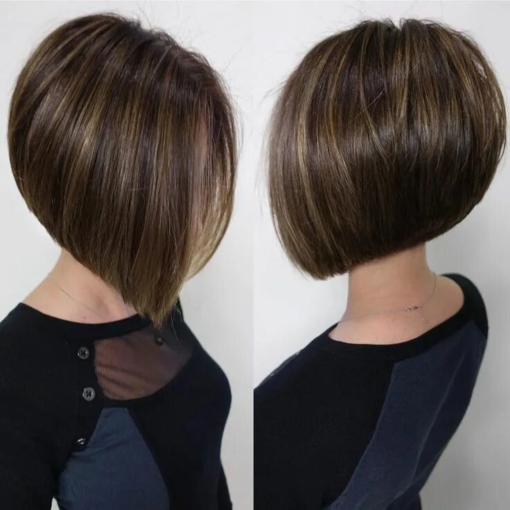 Каре стрижка с челкой сзади Красивые прически, стрижки - Фото OK.RU Haircuts for medium hair, Haircuts strai