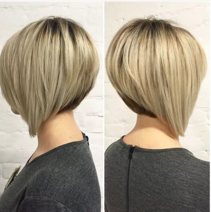 Каре стрижка женская фото сзади и спереди Perfect bob by Natalia Kop Bob hairstyles, Choppy bob hairstyles, Haircut for th