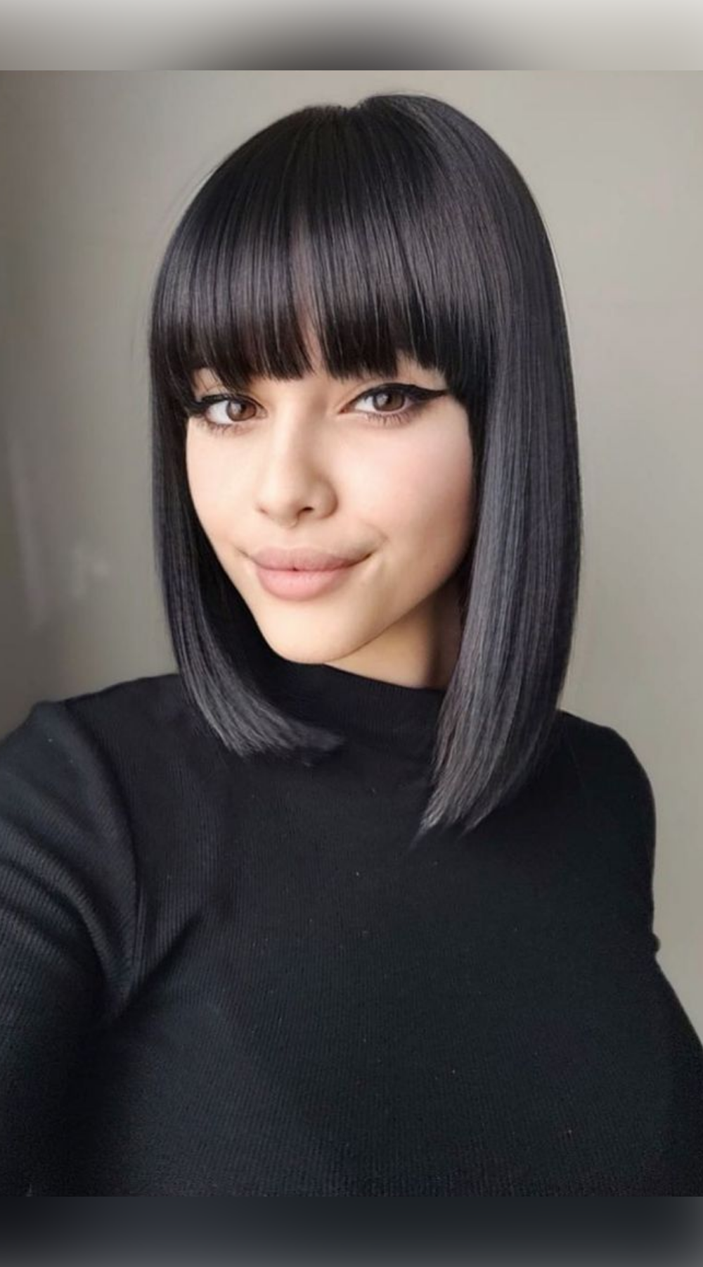 Каре стрижки волос фото с челкой Pinterest
