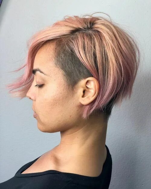 Каре виски стрижка 49 Very Edgy Hairstyles to Copy in 2024 Short bob haircuts, Short bob hairstyles