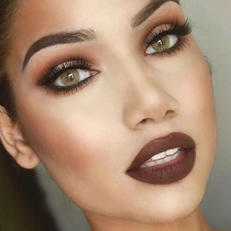 Каре зеленые глаза какой макияж подходит See this Instagram photo by @makeupbyalinna * 10.2k likes Lipstick on brown skin