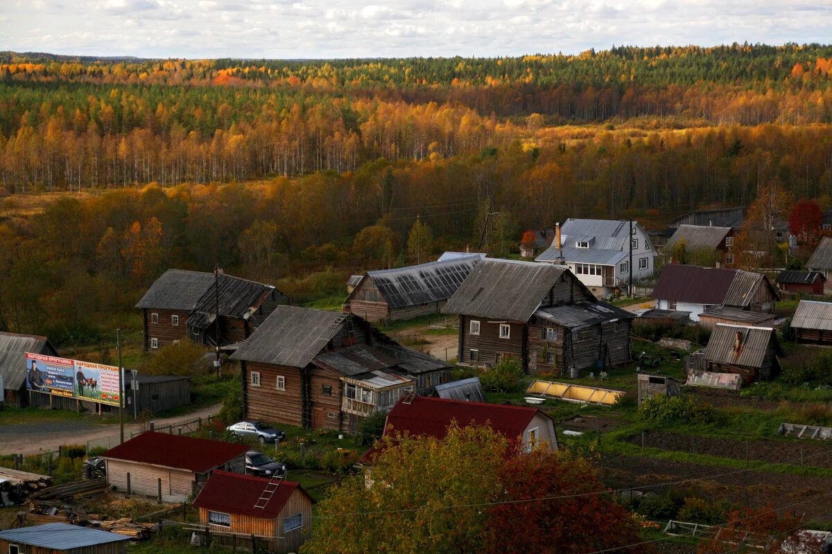 Карельский поселок фото Маньга :: Евгения Л - Социальная сеть ФотоКто