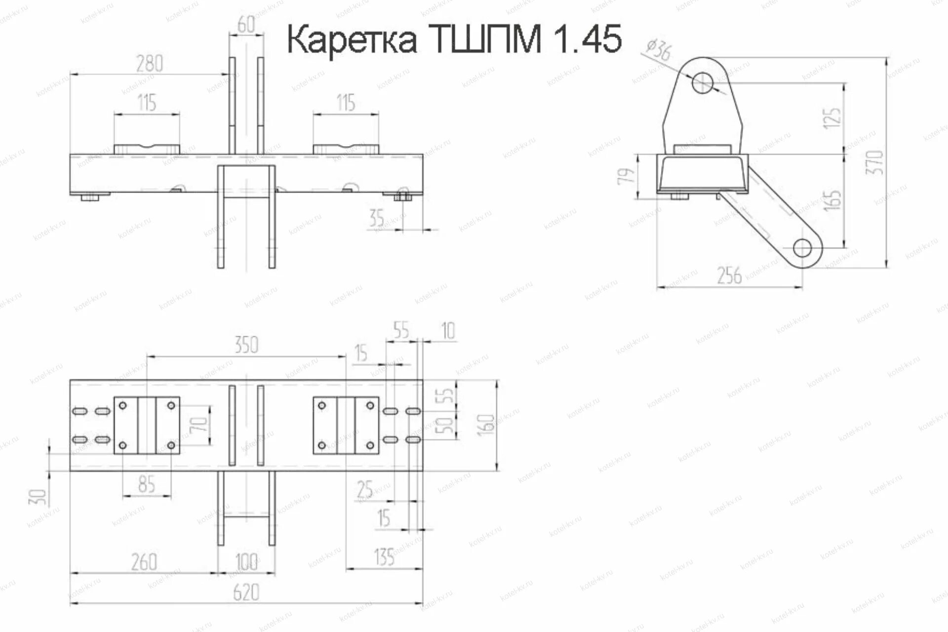 Каретка своими руками чертежи Купить каретку в сборе ТШПМ-1.45 НА ЗАВОДЕ в Чебоксарах