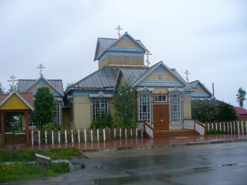 Каргасок фото села Церковь Спаса Нерукотворного Образа, Каргасок (Каргасокский район), фотография. 