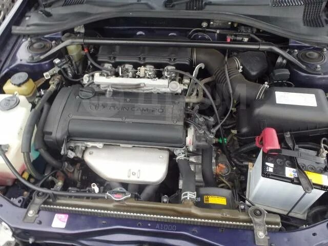 Карина фото двигателя Toyota Carina, 2001, AT210 GT, 4AGE в Новосибирске