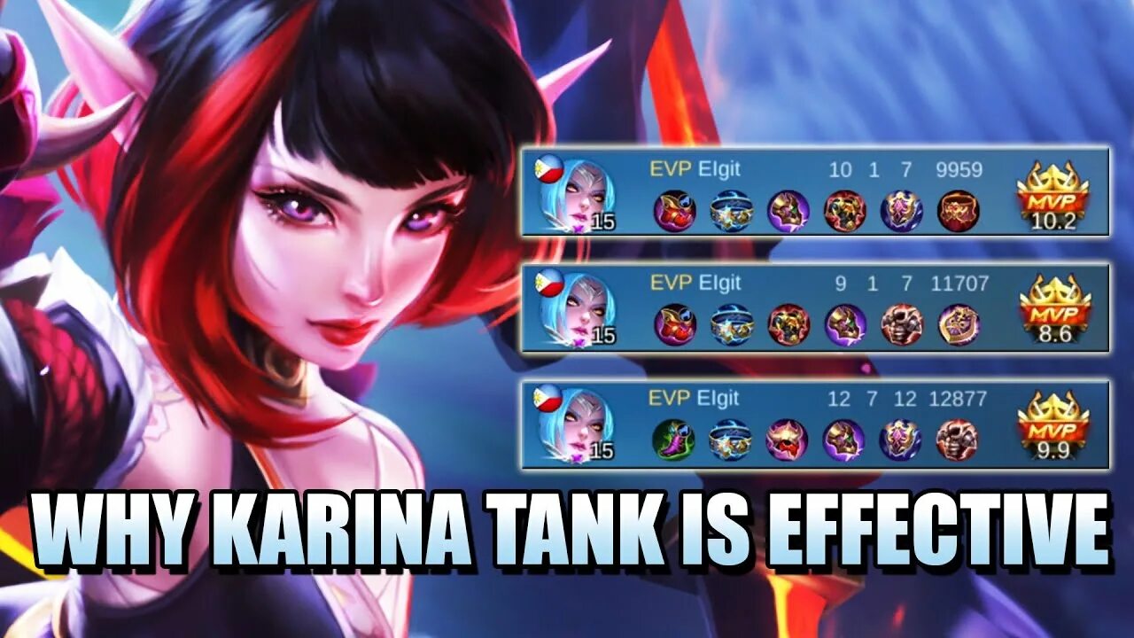 Карина танки фото YOU SHOULD TRY KARINA TANK BUILD BECAUSE IT'S REALLY EFFECTIVE - YouTube