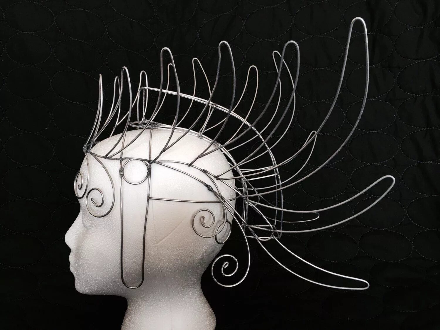 Каркас прическа женская Samba Majestic Mohawk Headdress Wire Frame Design Custom - Etsy.de Kopfschmuck, 