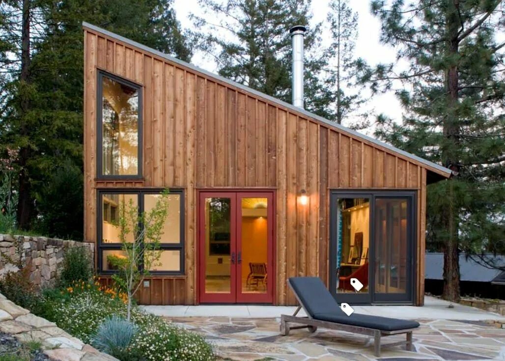 Каркасные дома дачи фото Siding ideas... stumped on style Tiny house exterior, Tiny house interior design