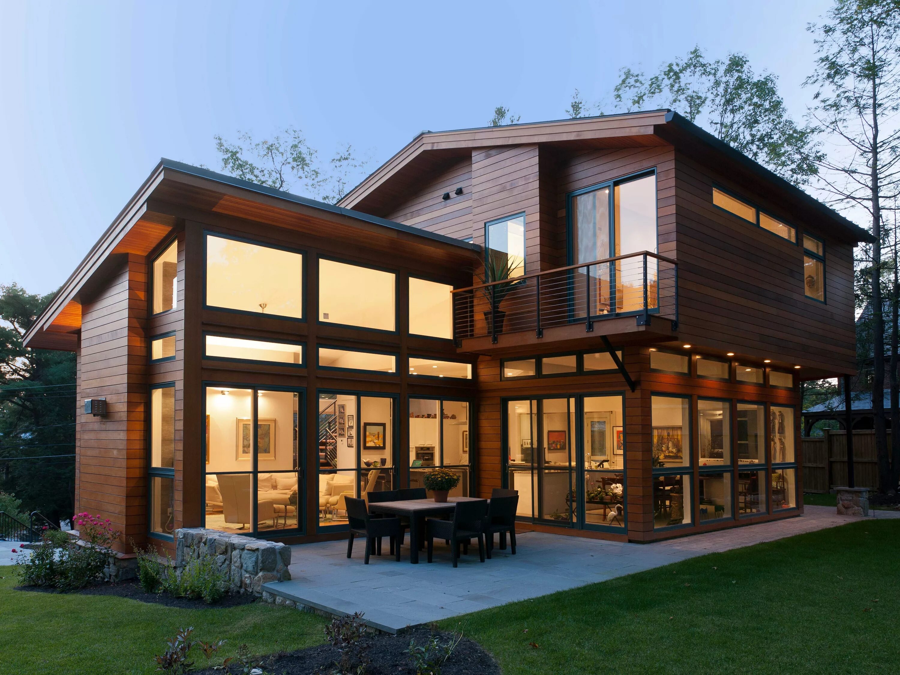 Каркасные дома волгоград фото Panelized Homes Factory Prefabricated Homes by Davis Frame Modern prefab homes, 