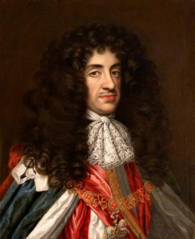 Карл 2 фото King Charles II of England by Henri Gascar, c. 1680-85 Portrait, Charles ii of e