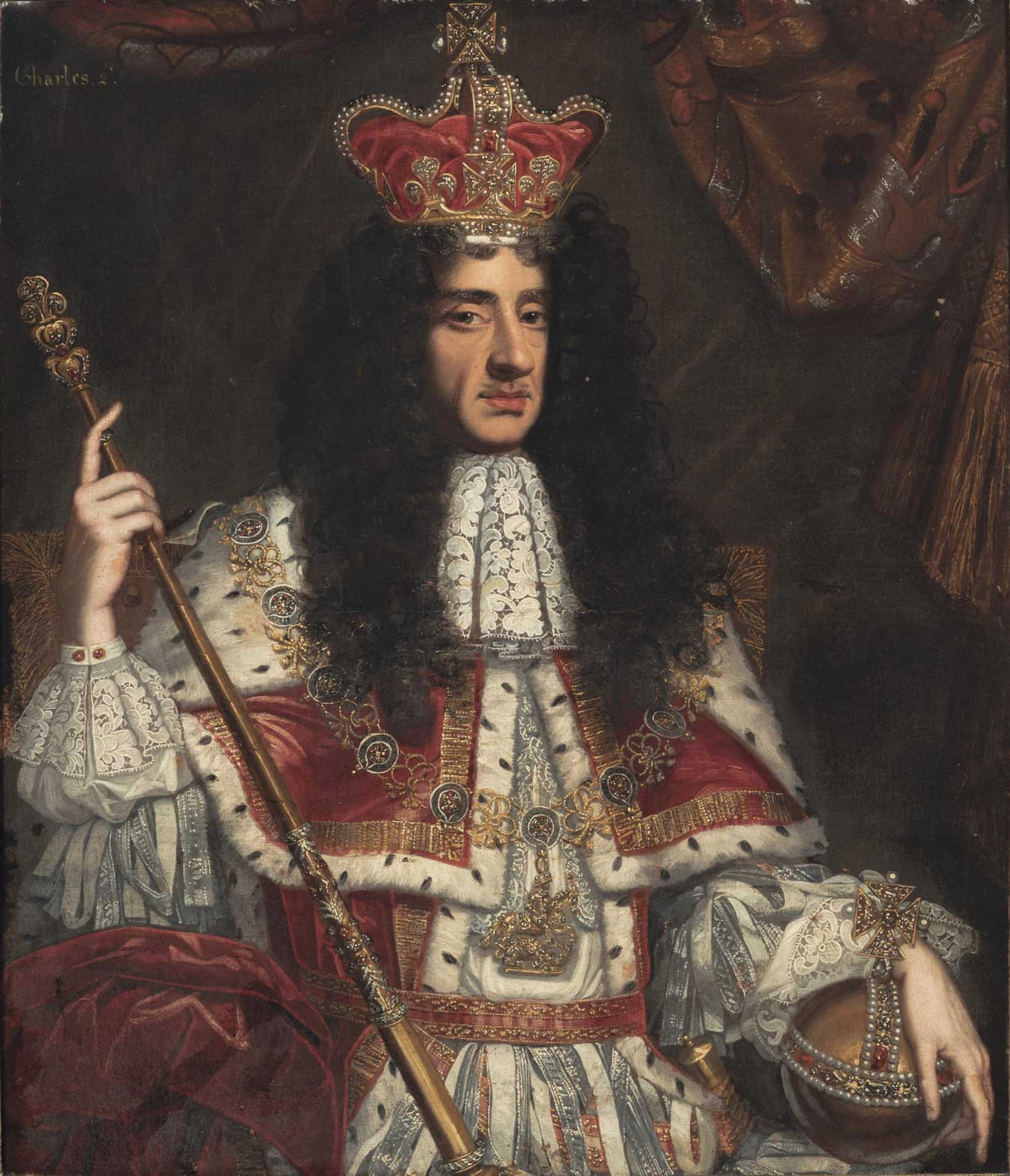 Карл 2 фото File:Portrait of H.M. King Charles II of England (2).png - Wikipedia