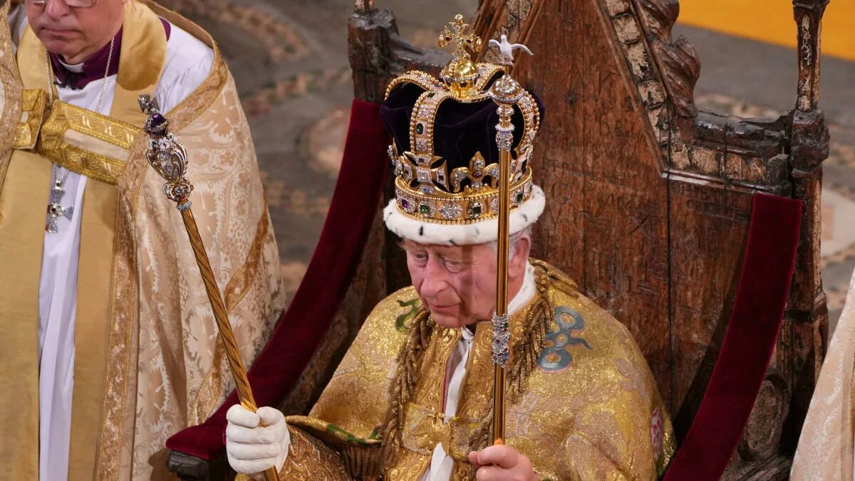 Карл третий фото The coronation of King Charles held in London