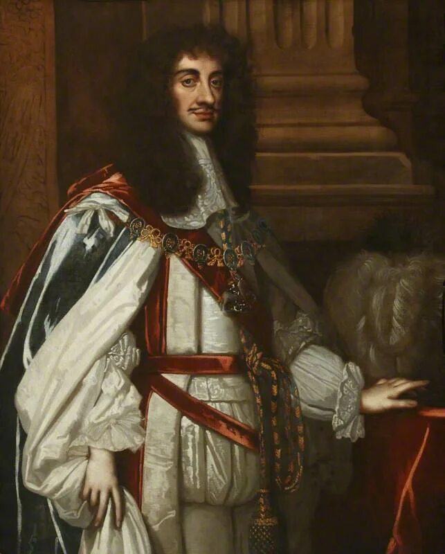 Карл второй фото Charles II (1630–1685) Art UK