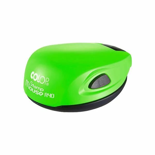 Карманная оснастка Оснастка для печати карманная Colop Stamp Mouse R40, цвет ЗЕЛЕНЫЙ НЕОН - купить 