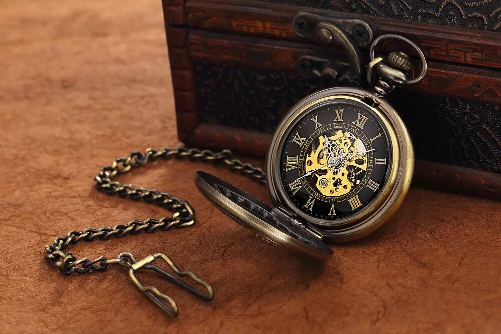 Карманные часы фото Sale mechanical pocket watches for men is stock