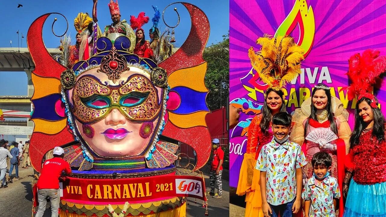 Карнавал 2021 фото Viva Carnival Goa 2021 live Panjim, Goa Goa Carnival 2021 floats Preview - YouTu