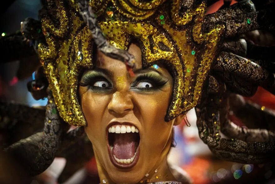 Карнавал фото лица The best moments from Carnival in Brazil New York Post