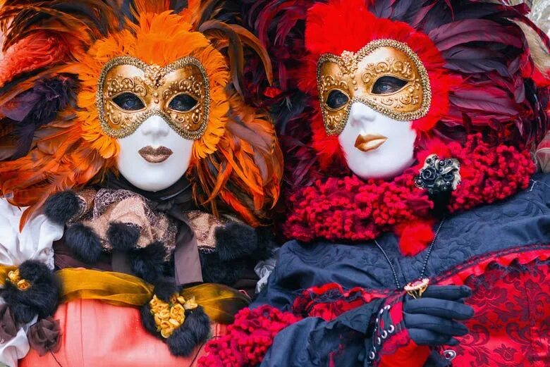 Карнавал маски фото Festa di Carnevale con cena sul Galeone Veneziano di Venezia