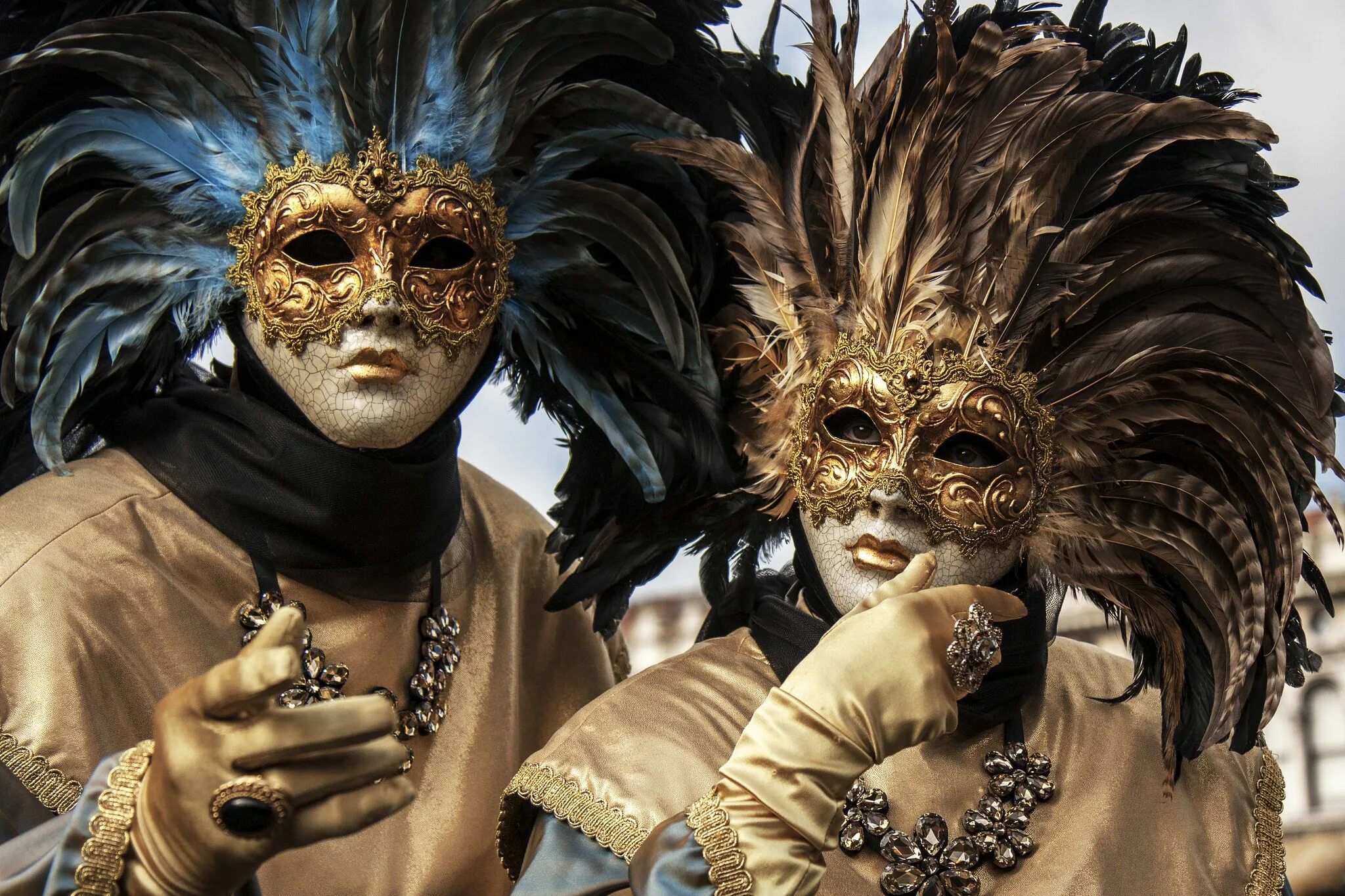 Карнавал маски фото Golden couple 2 Carnival of venice, Venetian carnival masks, Venice mask