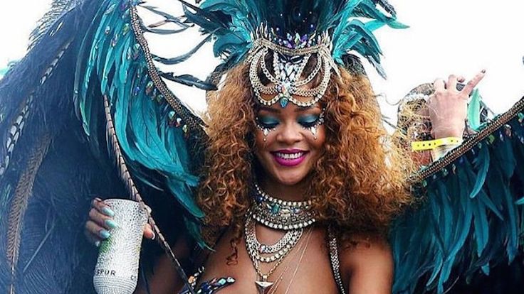 Карнавал певица фото Let's Thirst Over Rihanna's Dominion at Carnival Carnival outfits, Carnival girl