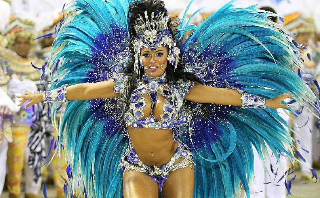 Карнавал в бразилии костюмы фото Raíssa de Oliveira - Rainha de bateria GRES Beija Flor Samba, Carnival, Brazilia
