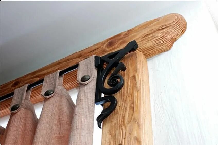 Карниз для дачи своими руками cornices for curtains.JPG (847 × 564) Самодельные карнизы, Шторы, Идеи для дома