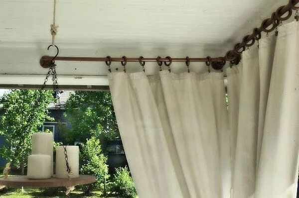 Карниз для дачи своими руками The Pipe Dream: Making PVC Piping More Than A Waterway for Your Home Outdoor cur