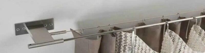 Карниз струна для штор фото Струнный карниз: для штор струна, фото, как крепить гардину своими руками, как н