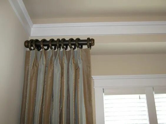 Карниз в комнату фото Related image Short curtain rods, Long curtain rods, Small curtain rods