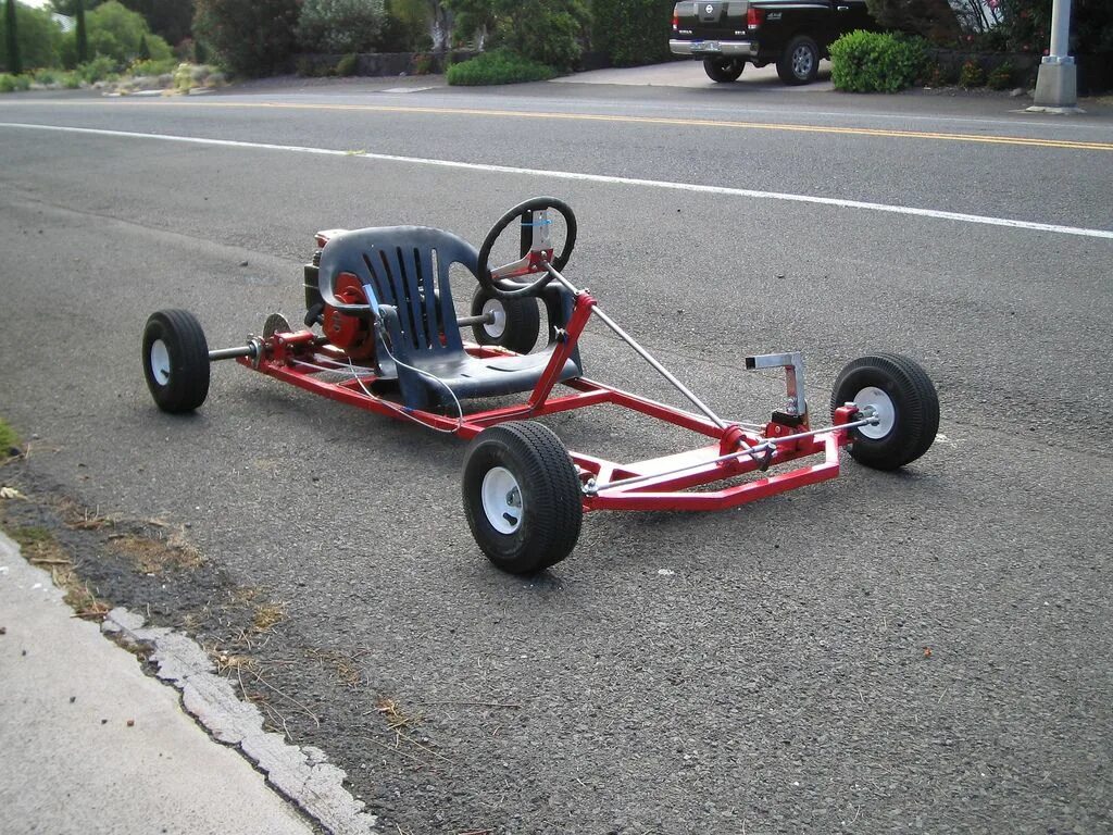 Карт самоделки I'd love Jay and Brody to build one of these. Vintage go karts, Go kart, Go kart