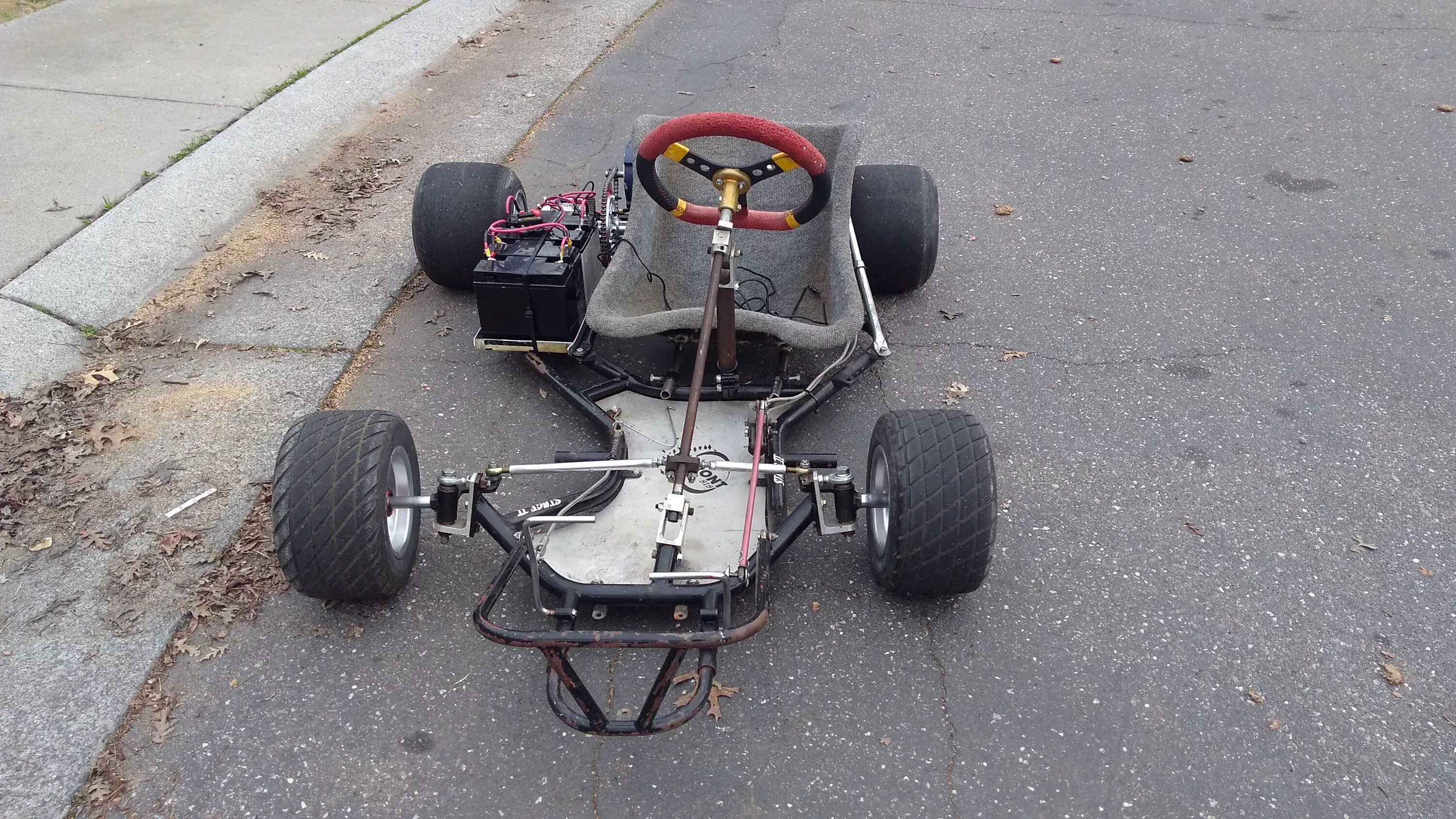 Карт самоделки Do race karts have steering stops? DIY Go Karts