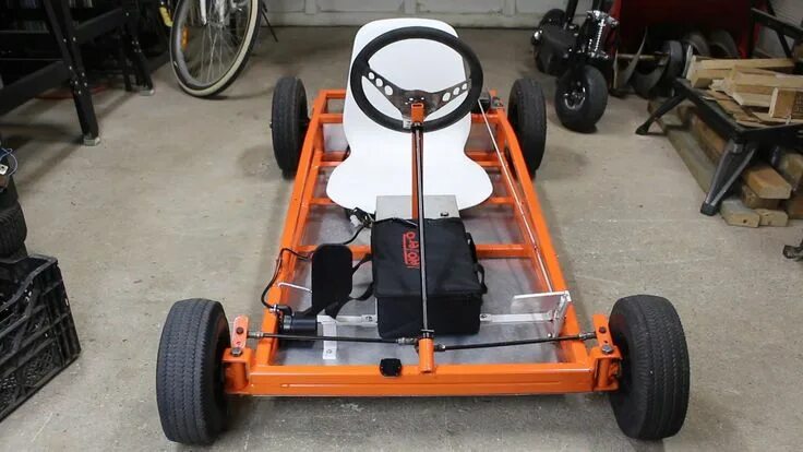 Карт самоделки How to Make an Electric Go Kart Electric go kart, Go kart, Go kart plans