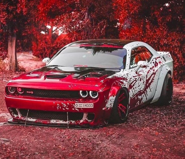 Карт тюнинг машина Papeis de parede de carros Dodge challenger, Dodge challenger hellcat, Dodge mus