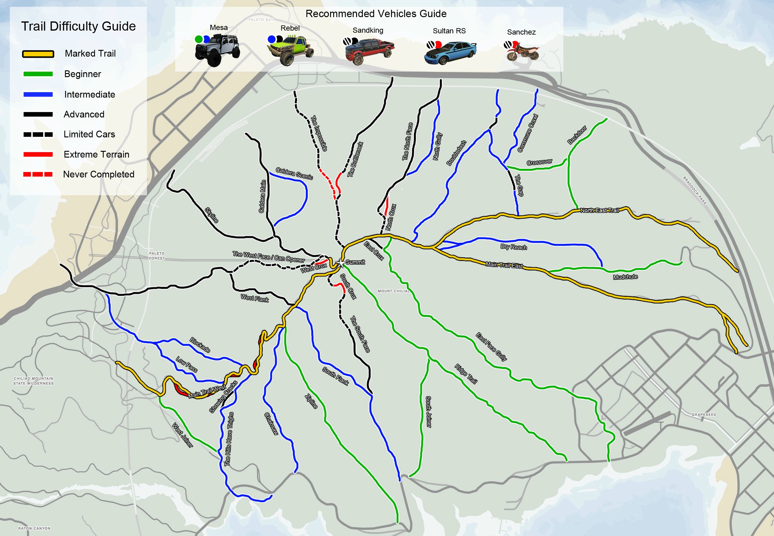 Карта дорог фото Offroading. - GTA Online - GTAForums