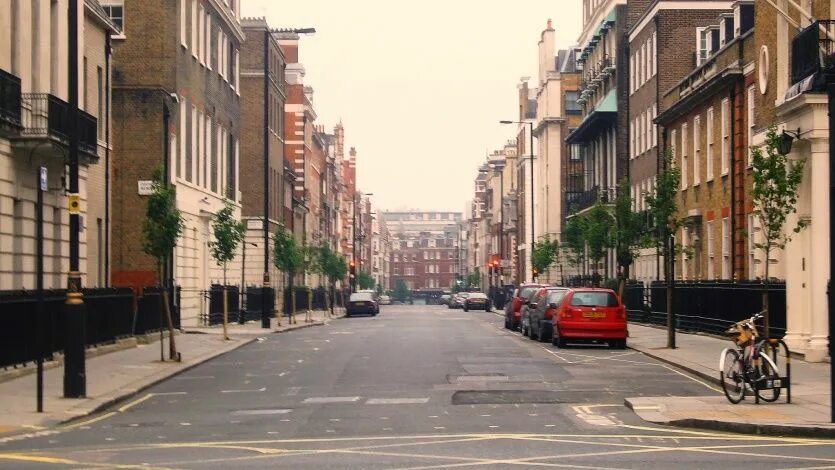 Карта фото улицы города New Cavendish Street W1 Street trees, Street, London pride