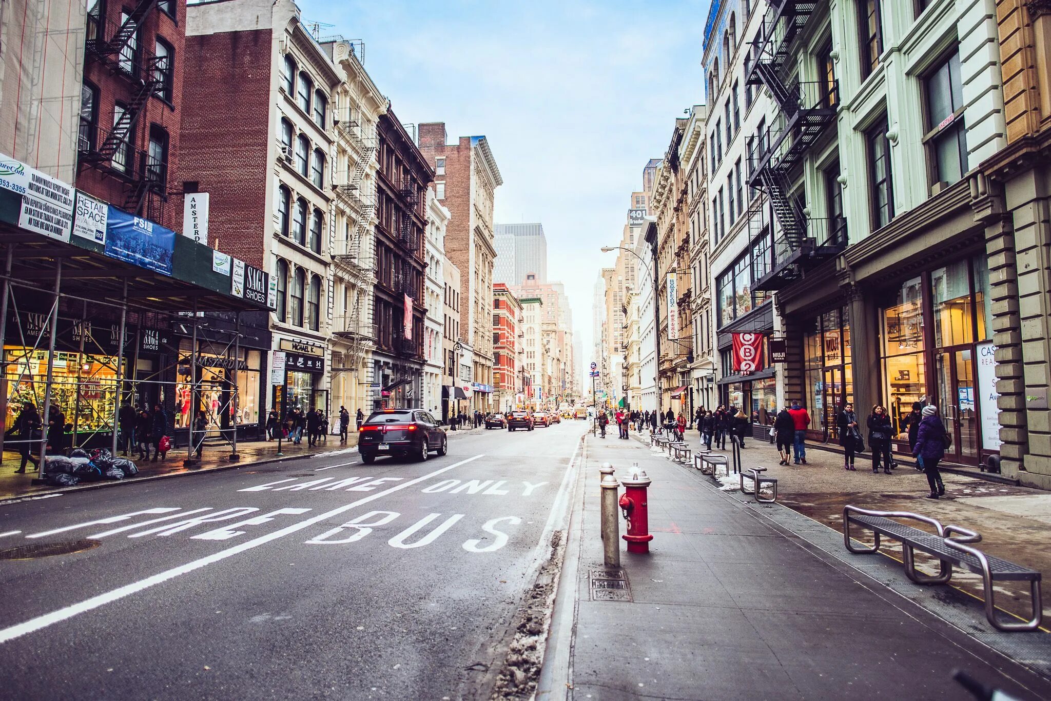 Карта фото улицы города janni-deler- New York