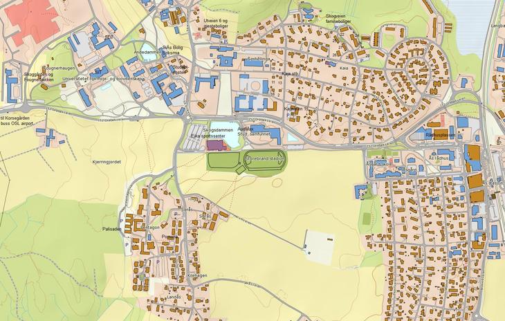 Карта города фото Map of Campus - SiÅs