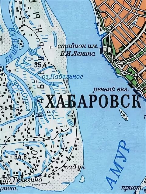 Карта хабаровска фото Хабаровский край - топографическая карта для OziExplorer скачать бесплатно