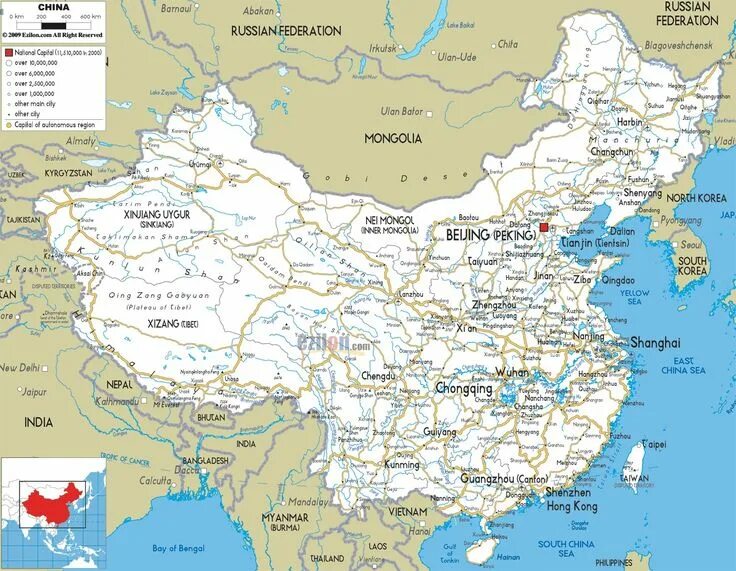 Карта китая фото Pin on Peta China map, Map, China facts