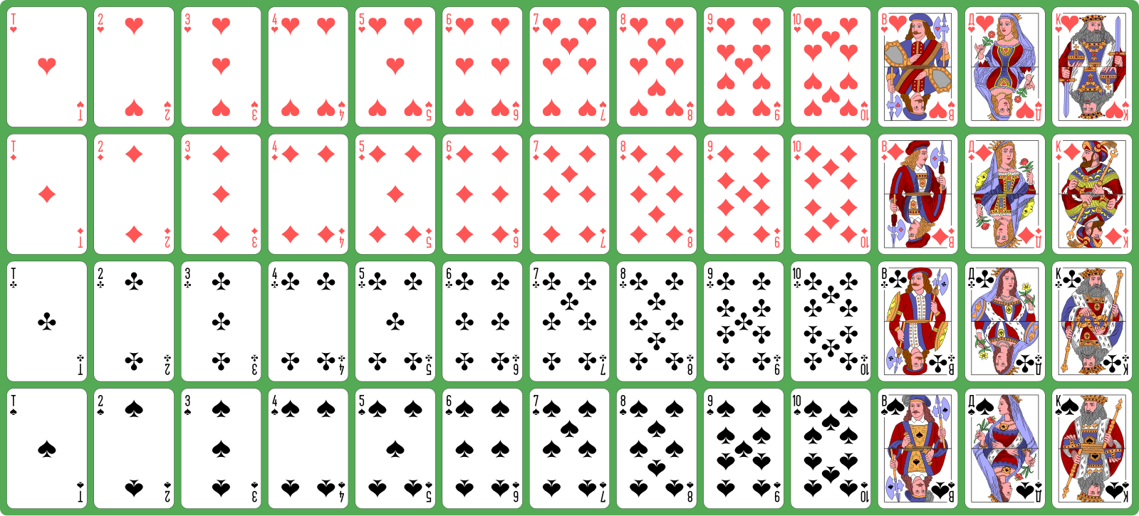 Карта марта фото File:Atlasnye playing cards deck.svg - Wikipedia