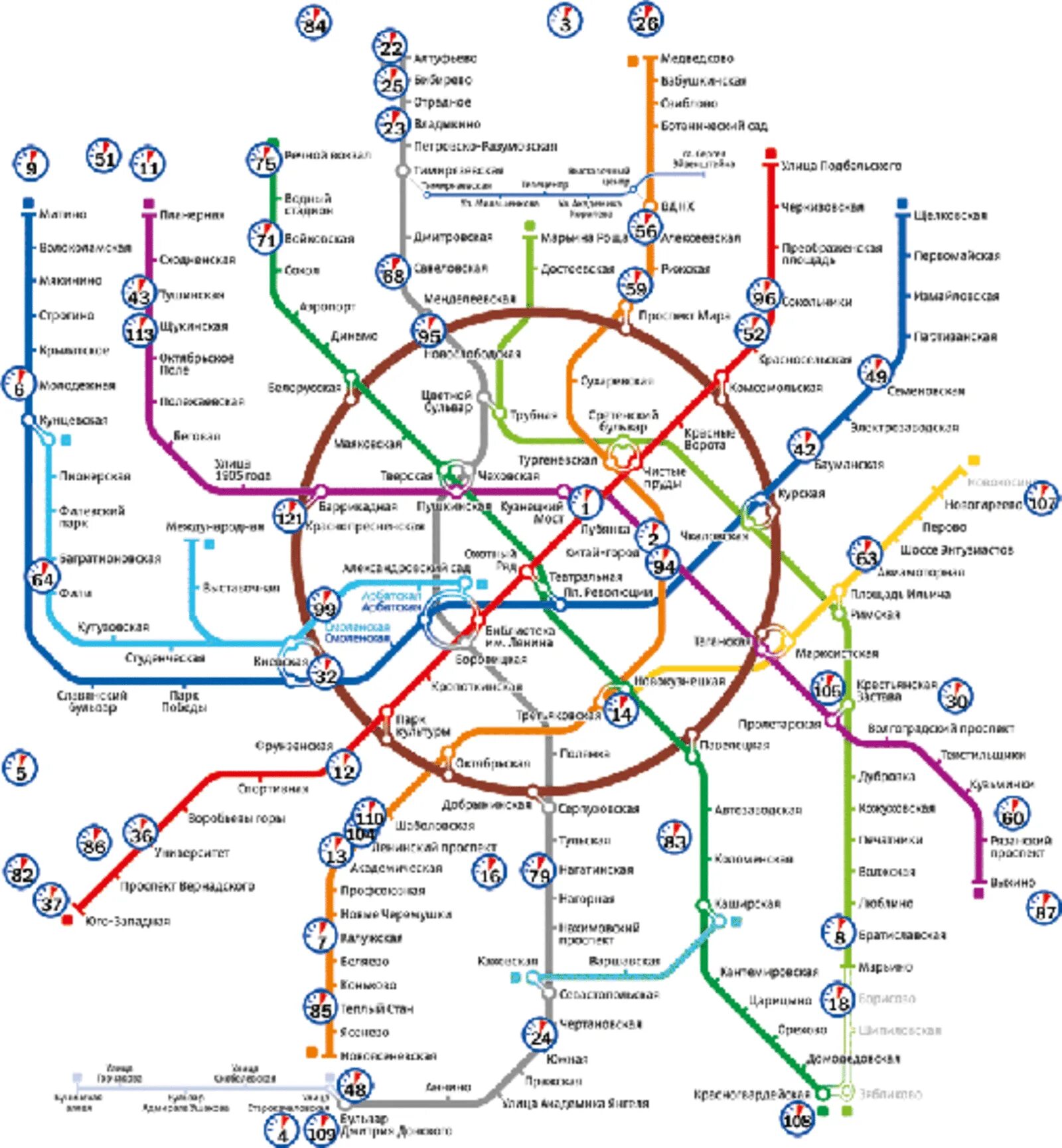 Карта метро хороши фото Metro scheme moscow